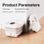 Folding Foot Bath Bucket Portable Automatic Home Electric Massage Foot Bath Heating Constant Temperature Fatigue Relief Gift ﻿ - Image 3