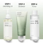 Sanlivna Korean Skincare Heartleaf 3-Piece Set - Soothing Cleanse & Pore Care with Quercetin - Image 6