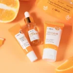 3pcs/Set LAIKOU Vitamin C Facial Set for Hydrating Moisturizing Whitening and Brightening - Image 5