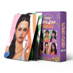 55pcs/set KATSEYE 2026 Season's Greetings MOD&MAD POP lomo Star Photocards Photo Lomo Cards Fans Collection Printed Cards