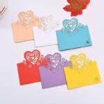50pcs Place Cards Wedding Party Decoration Table Decor Table Name Message Greeting Card Event Party Supplies Seating Card - Image 4