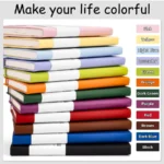 Lined Journal Notebooks for Women Men, 12 Pack A5 Hardcover Journals Bulk, 200 Pages 100 Sheets, 5.8 x 8.4 inch, 12 Colors, Coll - Image 6