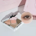 ART VALUE 7PC Makeup Sets Include 3 Colors Matte Lip Mud,1 Pressed Powder,1 Blush,1 Eyes Palette,1 Necklace Beauty Makeup Sets - Image 5