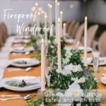 160-12Pcs LED Taper Candle with Flickering Flame Flameless Battery Operated Candles for Wedding Valentine Dinner Decoration - Image 2