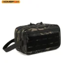 HOMEFISH Tactical Toiletry Bag For Men Hygiene Bag Tool Molle Pouches Small Dopp Kit Mens Shaving Kit Travel shower Makeup - Image 5