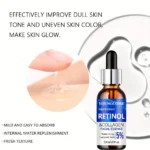 Retinol Cream Serum Combo Set Locks In Moisture Repairs Skin Smoothes Wrinkles Increases Elasticity For Younger Healthier Skin - Image 5