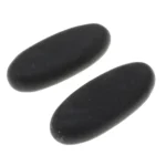 2pcs Hot Massage Stones Natural Lava Basalt Heated Warmer Stone Body Heating Smooth Massage Stones for Spa Massage - Image 5