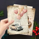 32pcs Valentine's Day Postcards, Romantic Love Theme, Indoor Bedroom Decor, Wall Stickers, Message Cards, Greeting Cards, Poster - Image 6