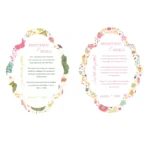 Custom Elegant Wedding Invitation Personalized Card Design Print Save The Date Announcement Modern Menu Postcard Party Supplies - Image 6