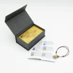 Russian Version Gold Foil Tarot 12x7cm Card Game PVC Waterproof Board Game Cosmic Black Set Poker Divination Gift Box Manual - Image 3