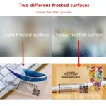 100/200/500 PCS Transparent PVC Business Card Colorful Printing Personalized LOGO Text Thank You Card Free DESIGN 0.38mm - Image 3
