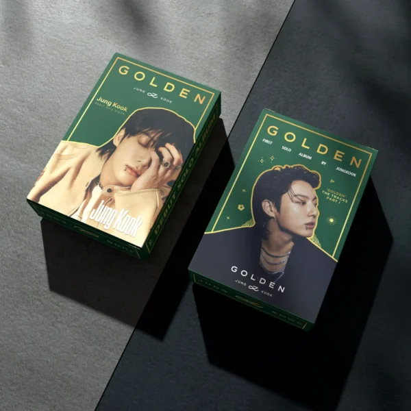 55 K-pop boy band album cards, high-definition printed photo cards, LOMO cards, fan collectible cards, support gift cards