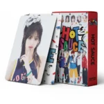 55 K-pop Girl Group HOT SAUCE Mini Cards High-Definition Printed Photo Cards Idol Collectible LOMO Cards Fan Support Gift Cards - Image 2