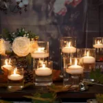 Floating Tealights Candles For Pool Party Wedding Home Bathtub Decor Supplies Romantic Confession Candlelight Dinner - Image 2