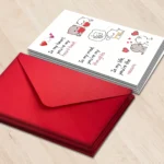 Couple anniversary vow gift affectionate confession greeting card to significant other romantic beauty love card - Image 5