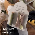 Custom Gift Card Bridal Shower Henna Night Invitation Welcome Wedding Party Supplies Table Guest Souvenir Personalized Name DIY - Image 3