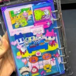 In Stock Shake A6 Acrylic Cute Notebook Tamagotchi Detachabl Notepad Cartoon Mametchi Mimitchi Popular Exquisite Loose Leaf Book - Image 6