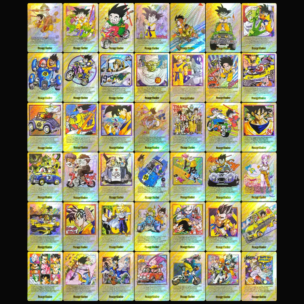 kf-S652e206504264c7cb26ec62562100245u DIY Dragon Ball Super Fusion World TCG English Energy Marker Gold Card Game Hobby Collection Foil Card Toy for Kid Gift - Image 1