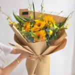 10M Brown Kraft paper eco-friendly packaging paper, Degradable Friendly Paper Packaging Materials Bouquet Gift Box Craft Paper - Image 3
