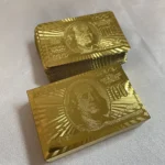 24K Gold Foil Playing Cards Deck-Perfect For Poker, Practical Jokes & Party Gifts!Christmas, Halloween, Thanksgiving Gift