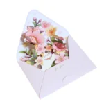 New Romantic Flower Birthday Christmas Card 3D Pop-up Greeting Cards Set Postcard Party Wedding Decor Creative Gifts Cards - Image 6