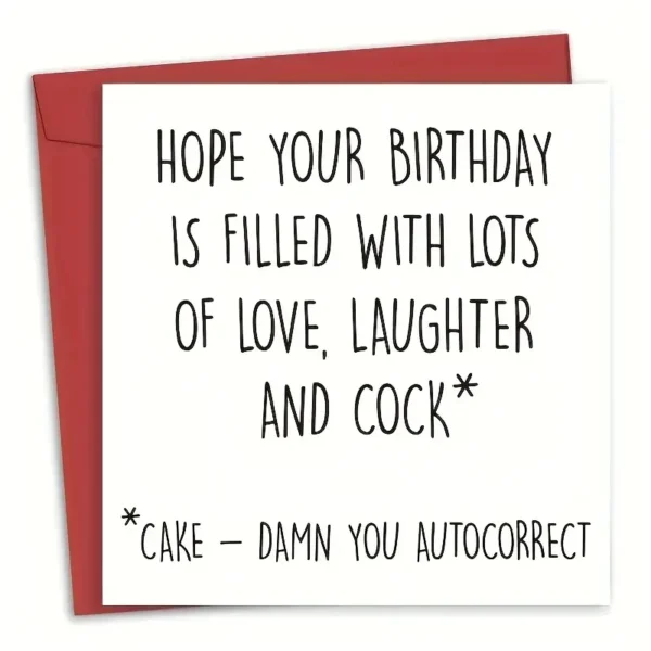 1pcUnusual Items, Gift Cards, Exquisite And Simple Birthday Card, Express Blessings To Your Family, Friends And Lovers With The