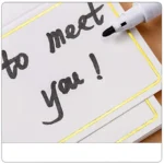 50pcs Gold foil table card wedding name guest card, seat name card - Image 6