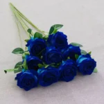 1/5/10/20pcs Roses Artificial Flowers Rose Flower Branch Artificial Red Roses Realistic Fake Rose for Wedding Home Decor - Image 15