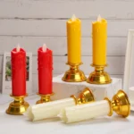 LED Candle Light With Flickering Flame USB Plug-In Electronic Candlelight Wedding Church Holiday Decoration Religious Activity - Image 2