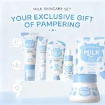 10PCS Milk Nourish Skincare Set Face&Hand Dual Care - Brightening Eye Cream BB Cream Pore Cleansing Gentle Deep Hydration Christ - Image 3