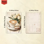 32pcs Valentine's Day Postcards, Romantic Love Theme, Indoor Bedroom Decor, Wall Stickers, Message Cards, Greeting Cards, Poster - Image 2