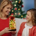 Eternal Red Rose Artificial Flowers with LED Light Creative Valentine's Day Gift Rose in Glass Cover Simulation Rose Flower - Image 3