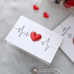 Love Postcard Valentines Day Gift Cards Wedding Invitation Greeting Cards Anniversary for Couples Handmade Valentines Day Gift - Image 5