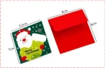 24 Pcs/lot Christmas Greeting Card Kids Mini Christmas Blessing Greeting Cards Envelope New Year Postcard Gift Card Xmas Party - Image 6