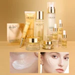 Oupe Time Peptide Gold Noblewoman Ten-Piece Set Hydrating and Moisturizing Skincare Kit Nourishing and Repairing Cosmetics Brightens Skin Tone Nourishes Skin Unisex Suitable for Sensitive Skin Deep Hydration Gift Box Essential for Autumn and Winter Facial Care Set Moisturizing and Nourishing Skincare - Image 3