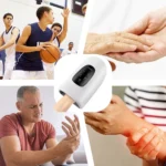 Wireless Electric Hand Massager Air Compression 3 Level Hot Compress Palm Acupoint Massager Help Finger Numbness Hand Massage - Image 6