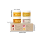 Day Night Skincare Set Firming Moisturizing & Skin Barrier Repair Cream Tightening Brighten Face Scrub Nourishing Eye Care Combo - Image 6