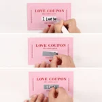 20Pcs Scratch Valentines Day Card Love Coupons Love Note Scratch Off Cards Valentine'S Day Anniversary Greeting Card DIY Gifts - Image 3