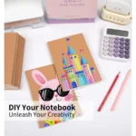 Pack A5 Ruled Lined Kraft Notebooks Bulk, Journaling Notebooks, Soft Cover Composition Notebook, 8.3x5.5 Inches 60 Pages Travel - Image 5