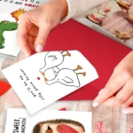 Ducks In Love - Wedding Anniversary Card For Husband Wife - Valentines Cards For Her - I Miss You Card - Comes With Fun Stickers - Image 4