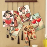 32pcs Romantic Floral Victorian Postcards, Love Gift Cards, Christmas Gifts, Living Room Decor, Bedroom Decoration,High-Quality - Image 6