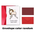1pc, Funny, rude birthday card for your best friend, boyfriend, girlfriend, husband, wife, spouse or other half. - Image 3