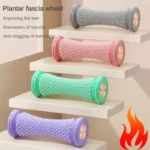 Foot Roller Yoga Massage Ball Plantar Fascia Roller Muscle Relaxation Care Plastic Manual Foot Massager