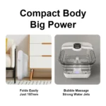 Folding Foot Bath Bucket Portable Automatic Home Electric Massage Foot Bath Heating Constant Temperature Fatigue Relief Gift ﻿ - Image 4