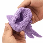 1-4pcs Body Cleaning Washcloth Soft Brush Home Hotel Bathroom Shower Ball Back Scrubber Set Exfoliating Skin Towel Bath Gloves - Image 4