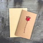 1pcs of Hollow Valentine's Day Mother's Day Greeting Card / Kraft Paper Card Holiday Cards Birthday Cards Blessing Gift Card - Image 5