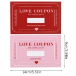 20Pcs Scratch Valentines Day Card Love Coupons Love Note Scratch Off Cards Valentine'S Day Anniversary Greeting Card DIY Gifts - Image 5