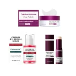 Calcium Skincare Set Anti-Aging Calcium Volume Facial Serum Eye Patches Multi Balm Fade Fine Lines Reduce Dark Circles Nourishes - Image 6