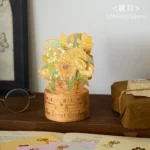 3D Pop UP Flower Greeting Cards Birthday Invitation Card Handmade Hot Stamping Romantic Ornament Unique Handmade Gift Postcard