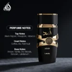 Lattafa Perfumes Asad for Unisex Eau de Parfum Spray, 3.4 Ounce - Image 3